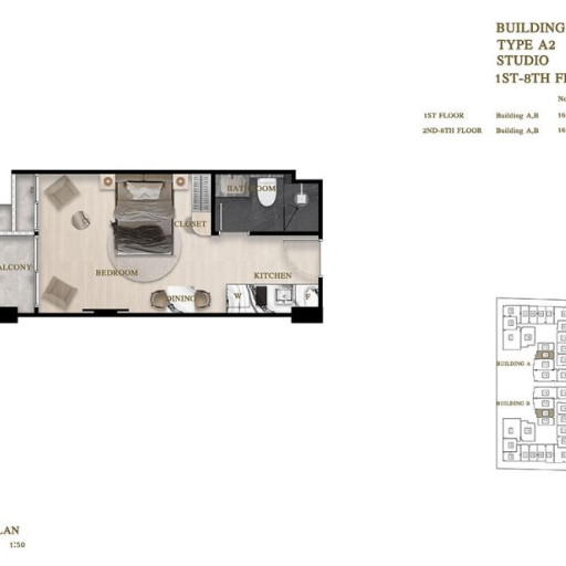 Siam Oriental Oasis, Studios - from 27 m² to 31 m²