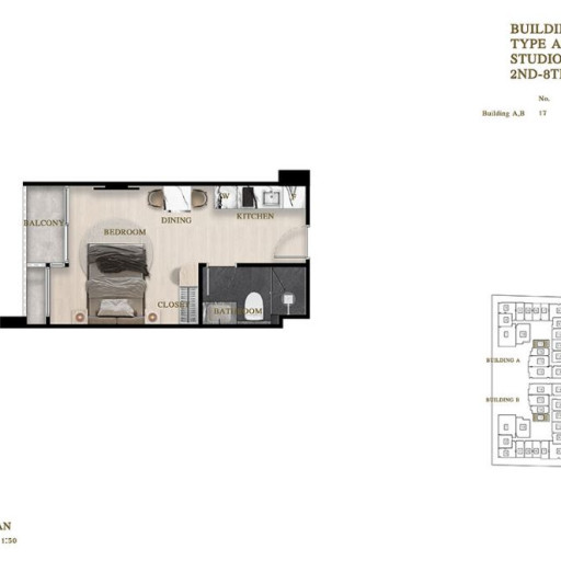 Siam Oriental Oasis, Studios - from 27 m² to 31 m²